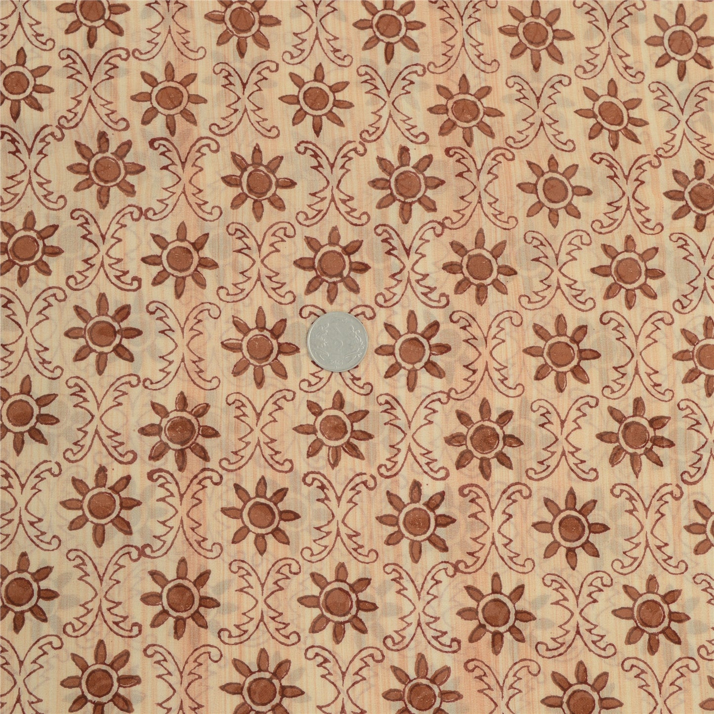 Sanskriti Vintage Sarees Broderet Tryk Ren Georgette Silke Sari Håndværk Bæredygtigt Stoff