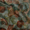 Sanskriti Vintage Sarees Multi 100% Pure Georgette Silk Print Sari Craft Sustainable Fabric