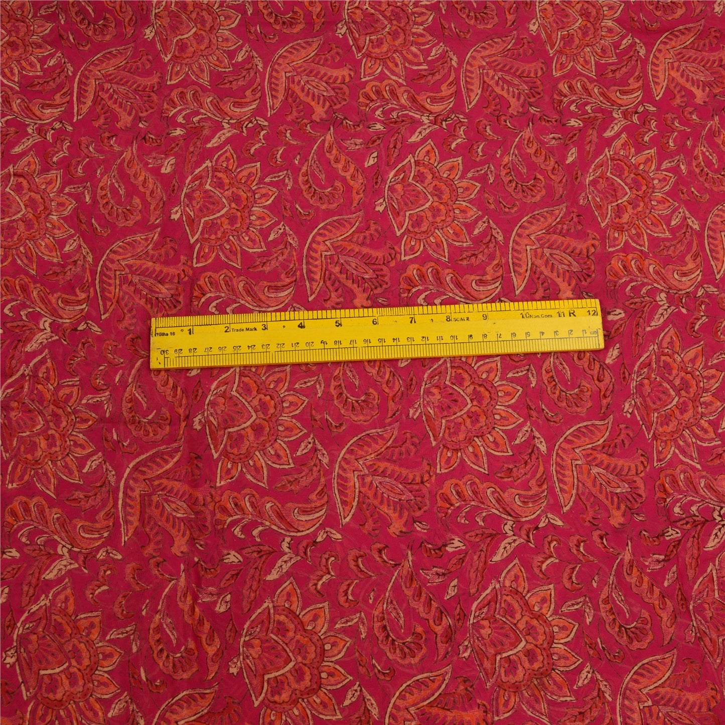 Санскритские винтажные сари индийская фиолетовая смесь жоржета с принтом сари ремесло устойчивая ткань