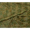 Сари Sanskriti Vintage Green 100% чистый шелк жоржет с принтом сари Craft Экологичная ткань