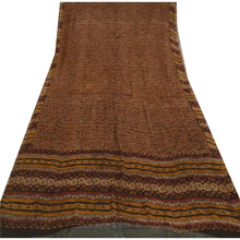 Load image into Gallery viewer, Sanskriti Vintage Sarees Multicolor Printed Pure Chiffon Silk Sari Craft Fabric
