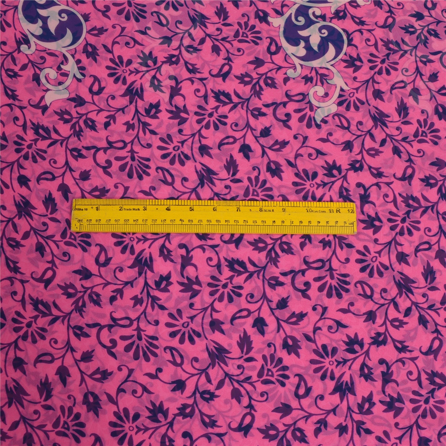 Сари Sanskriti Vintage, розовое и синее, сари с принтом жоржета, мягкая ткань для рукоделия, устойчивая к истиранию