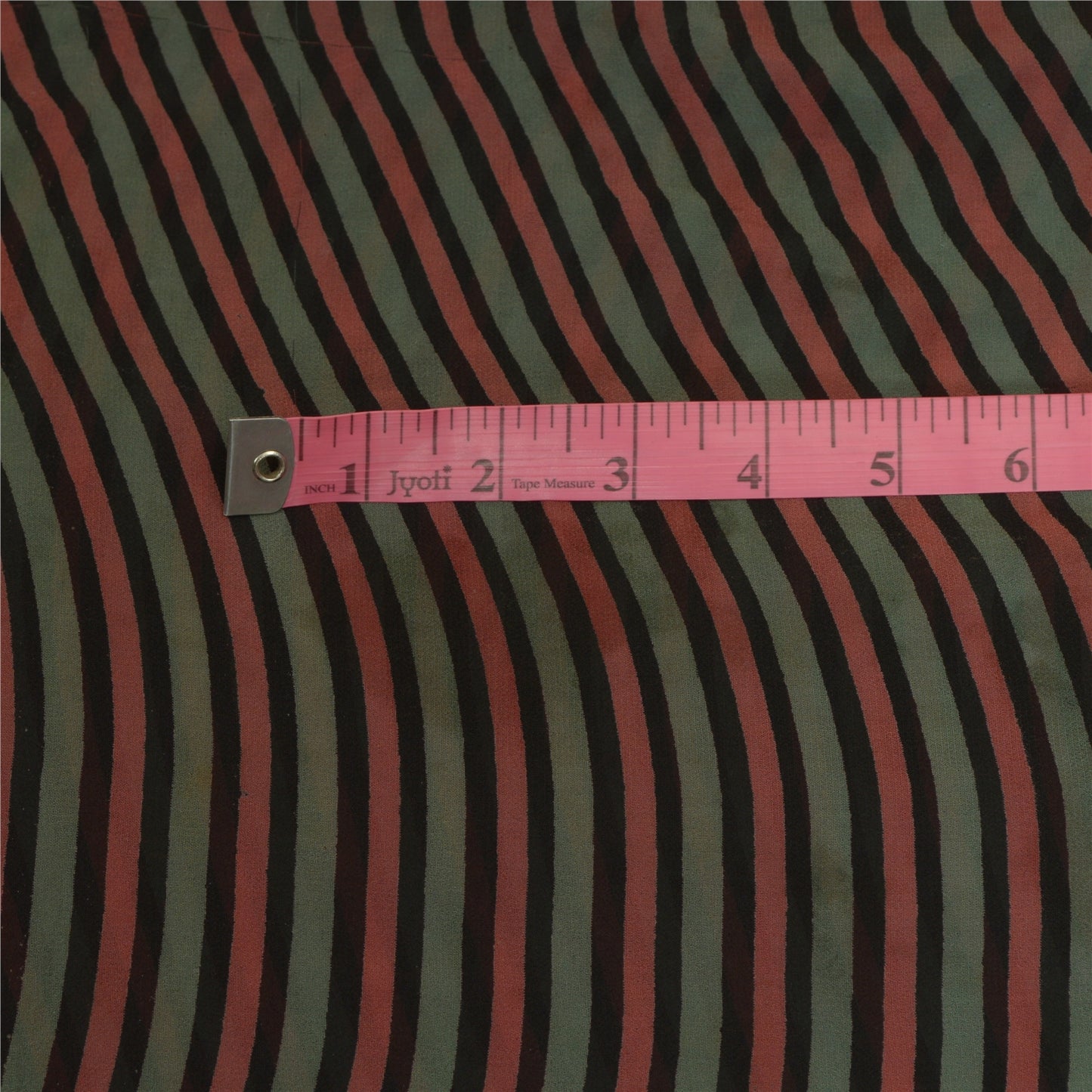 Sanskriti Vintage Sarees Multi Zari Border Printed Pure Georgette Sari Sustainable Fabric