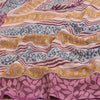 Sanskriti Vintage Sarees Hand Block Print Pure Georgette Silk Sari Craft Sustainable Fabric
