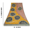 Sanskriti Vintage Sarees Multi Printed Pure Georgette Silk Sari Craft Sustainable Fabric