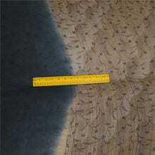 Load image into Gallery viewer, Sanskriti Vintage Sarees Gray Pure Chiffon Silk Printed Sari Soft Craft Fabric
