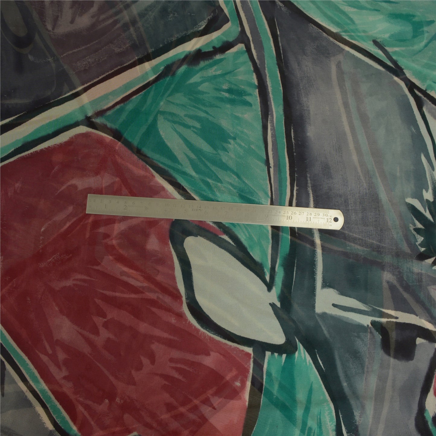 Sanskriti Vintage Sarees Pure Georgette Silk Embroiderd Patch Print Sari Sustainable Fabric