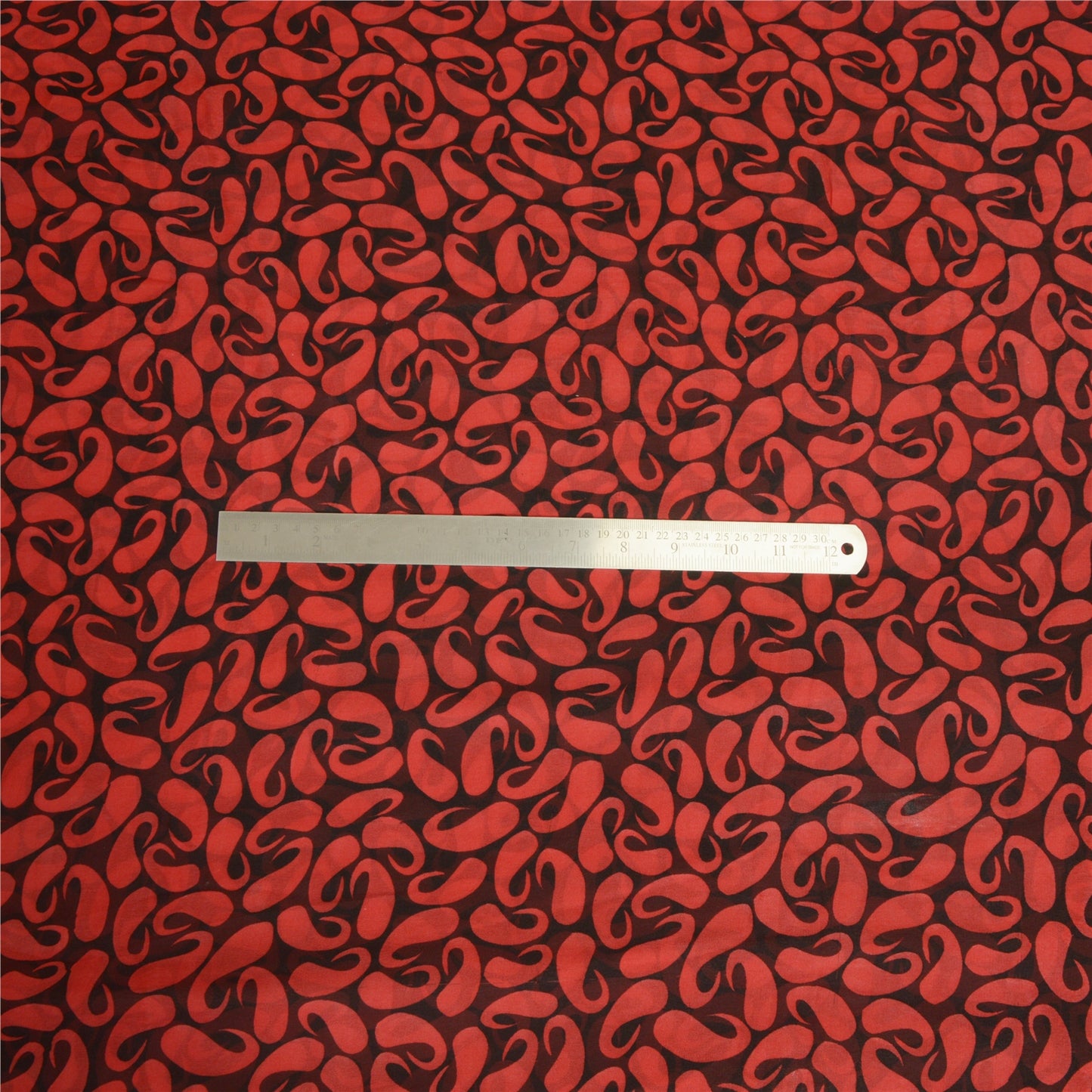 Sanskriti Vintage Sarees Black/Red Pure Georgette Printed Zari Work Sari Sustainable Fabric