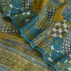 Sanskriti Vintage Sarees Indian Multi Pure Georgette Printed Sari Craft Sustainable Fabric