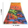 Sanskriti Vintage Sarees Indian Multi Blend Georgette Printed Sari Craft Sustainable Fabric