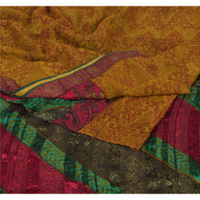 Load image into Gallery viewer, Sanskriti Vintage Bollywood Printed Sari Pure Georgette Silk 5 Yd Fabric Saree
