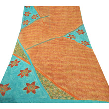 Load image into Gallery viewer, Sanskriti Vintage Brown Bollywood Printed Sari Pure Georgette Silk Fabric Saree
