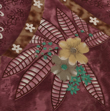 Load image into Gallery viewer, Sanskriti Vintage Brown Saree Blend Georgette Printed Sari Craft Decor Fabric

