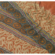 Load image into Gallery viewer, Sanskriti Vintage Indian Sari Printed Sarees Pure Georgette Silk Craft Fabric
