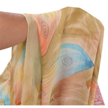 Load image into Gallery viewer, Sanskriti Vintage Pink Sarees Printed Sari Pure Georgette Silk 5YD Craft Fabric
