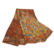 Load image into Gallery viewer, Sanskriti Vintage Indian Sari Printed Georgette Sarees Craft Bollywood Fabric
