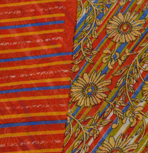 Load image into Gallery viewer, Sanskriti Vintage Saree Blend Georgette Printed Sari Craft Decor 5 Yard Fabric
