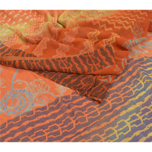 Load image into Gallery viewer, Sanskriti Vintage Indian Sari Blend Georgette Printed Fabric Craft Decor Sarees

