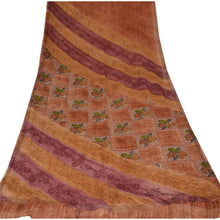 Load image into Gallery viewer, Sanskriti Vintage Multi Color Saree Blend Georgette Printed Craft 5 Yard Sari
