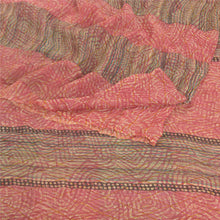 Load image into Gallery viewer, Sanskriti Vintage Red Sarees Pure Georgette Silk Printed Sari Soft Craft Fabric

