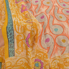 Load image into Gallery viewer, Sanskriti Vintage Indian Sarees Pure Georgette Silk Printed Sari Craft Fabric
