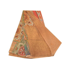 Load image into Gallery viewer, Sanskriti Vintage Sarees Georgette Sari Digital Printed Soft 5YD Craft Fabric
