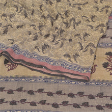 Load image into Gallery viewer, Sanskriti Vintage shade of ivory Sarees Pure Georgette Printed Sari Craft Fabric
