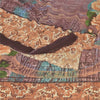 Sanskriti Vintage Beige Sarees Poly Georgette Printed Sari Craft Sustainable Fabric