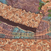 Sanskriti Vintage Beige Sarees Poly Georgette Printed Sari Craft Sustainable Fabric