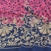 Sanskriti Vintage Pink Sarees Poly Georgette Printed Sari Craft Sustainable Fabric