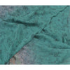 Sanskriti Vintage blue Sarees Poly Georgette Printed Sari Craft Sustainable Fabric