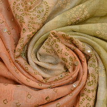 Load image into Gallery viewer, SANSKRITI VINTAGE INDIAN SAREE EMBROIDERED PAINTED SARI FABRIC PURE SILK CRAFT
