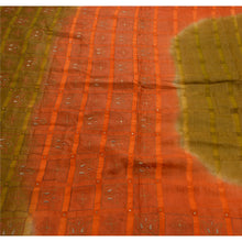 Load image into Gallery viewer, Vintage Indian Saree 100% Pure Silk Hand Beaded Fabric Premium Ethnic Sari
