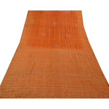 Load image into Gallery viewer, Vintage Indian Saree 100% Pure Silk Hand Beaded Craft Fabric Premium Sari

