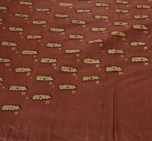 Load image into Gallery viewer, Vintage Indian Saree 100% Pure Silk Hand Beaded Craft Fabric Cultural Sari
