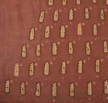 Load image into Gallery viewer, Vintage Indian Saree 100% Pure Silk Hand Beaded Craft Fabric Cultural Sari
