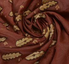 Load image into Gallery viewer, Vintage Indian Saree 100% Pure Silk Hand Beaded Craft Fabric Cultural Sari

