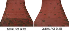Load image into Gallery viewer, Antique Vintage Indian Saree 100% Pure Silk Hand Beaded Craft Fabric Sari
