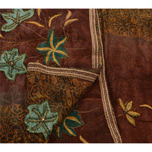 Load image into Gallery viewer, Sanskriti Vintage Indian Saree Art Silk Hand Beaded Craft Fabric Premium Sari
