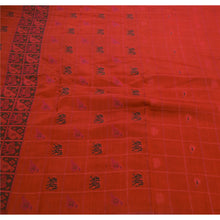 Load image into Gallery viewer, Sanskriti Vintage Indian Saree Blend Cotton Woven Craft Fabric Premium Sari
