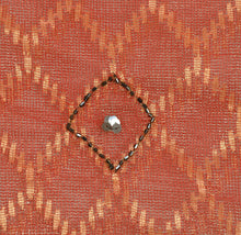 Load image into Gallery viewer, SANSKRITI VINTAGE INDIAN SAREE NET MESH RED SARI FABRIC HAND BEADED WOVEN SEQUIN
