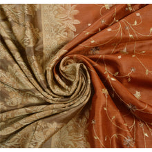 Load image into Gallery viewer, Indian Saree 100% Pure Silk Embroidered Woven Fabric Sari
