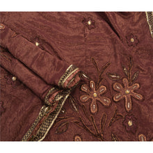 Load image into Gallery viewer, Indian Saree Georgette Hand Beaded Fabric Premium Ethnic Sari
