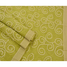 Load image into Gallery viewer, Indian Saree Art Silk Embroidered Green Fabric Premium Sari
