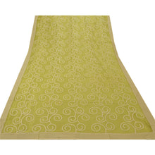 Load image into Gallery viewer, Indian Saree Art Silk Embroidered Green Fabric Premium Sari
