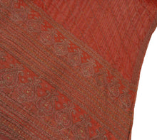 Load image into Gallery viewer, Sanskriti Vintage Indian Saree Art Silk Hand Beaded Painted Fabric Ethnic Sari
