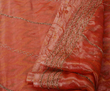 Load image into Gallery viewer, Sanskriti Vintage Indian Saree Art Silk Hand Beaded Painted Fabric Ethnic Sari
