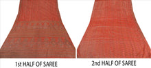 Load image into Gallery viewer, Sanskriti Vintage Indian Saree Art Silk Hand Beaded Painted Fabric Ethnic Sari
