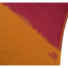 Load image into Gallery viewer, Sanskriti Vintage Pink Indian Saree Cotton Blend Hand Embroidered Craft Fabric Sari
