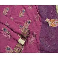 Load image into Gallery viewer, Indian Saree Georgette Embroidered Fabric Premium Ethnic Sari
